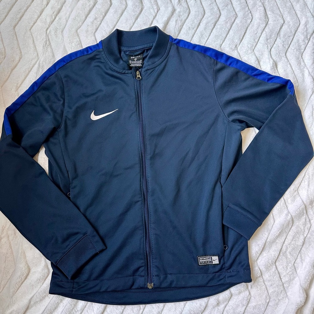 Nike Kids Navy and Blue Windbreaker